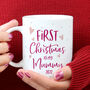 Personalised 'First Christmas As My Mummy' Mug 2023, thumbnail 2 of 4