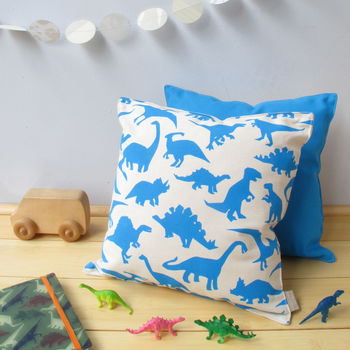 Children's Dinosaur Print Cushion, 3 of 5
