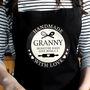 Personalised Handmade With Love Apron Mother's Day, thumbnail 3 of 3