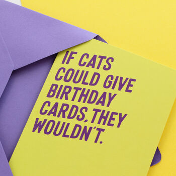 If Cats Could Birthday Card, 3 of 5