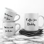 Personalised Daddy And Me Coffee And Juice Mugs, thumbnail 2 of 3