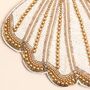 Gold Shell Beaded Handbag, thumbnail 2 of 3