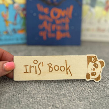 Personalised Panda Bookmark Childrens Gift, 2 of 8