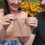 Organic Cotton Gift Bag 'Crossweave', thumbnail 3 of 9
