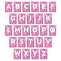 Personalised Unicorn Name Print, Girls A Z Alphabet Art, thumbnail 12 of 12