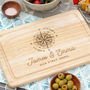 Personalised Compass Chopping Board, thumbnail 1 of 6