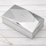 Personalised Faceted Geometric Jewellery Box, thumbnail 1 of 4