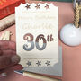 Personalised 30th Birthday Wooden Cards, thumbnail 5 of 9