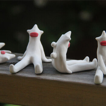 Ugly Buddy001 Ceramic Handmade Character, 4 of 4