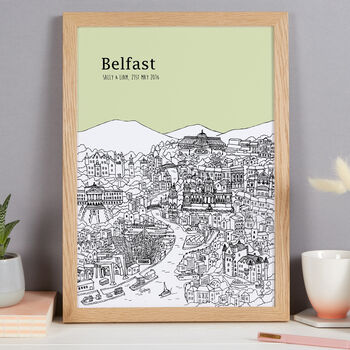 Personalised Belfast Print, 8 of 10