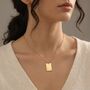 Gifts For Women Personalised Engraved Necklace, thumbnail 12 of 12