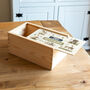 Personalised Woodland Animals Keepsake Box With Sliding Lid, thumbnail 3 of 5