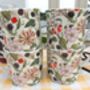 Set Of Four Gift Boxed Palace Mugs In Hedgerow Design, thumbnail 5 of 8