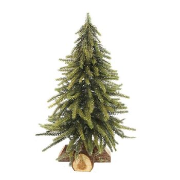 33cm Frosted Christmas Fir Tree, 2 of 3