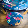 Cherry Blossom Navy Floral Melamine Placemats, thumbnail 11 of 11