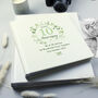 Personalised Botanical Anniversary Photo Album, thumbnail 4 of 7