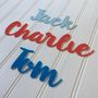 Personalised Acrylic Name Sign In Choice Of Colours, thumbnail 2 of 10