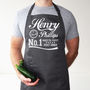 Personalised 'Makes The Perfect' Apron', Unisex Gift, thumbnail 3 of 12