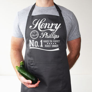 Personalised 'Makes The Perfect' Apron', Unisex Gift, 3 of 12