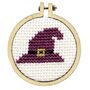 Witching You A Happy Halloween Mini Matchbox Cross Stitch Kit, thumbnail 2 of 3
