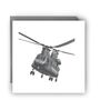 Chinook Helicopter Greeting Card, thumbnail 1 of 4
