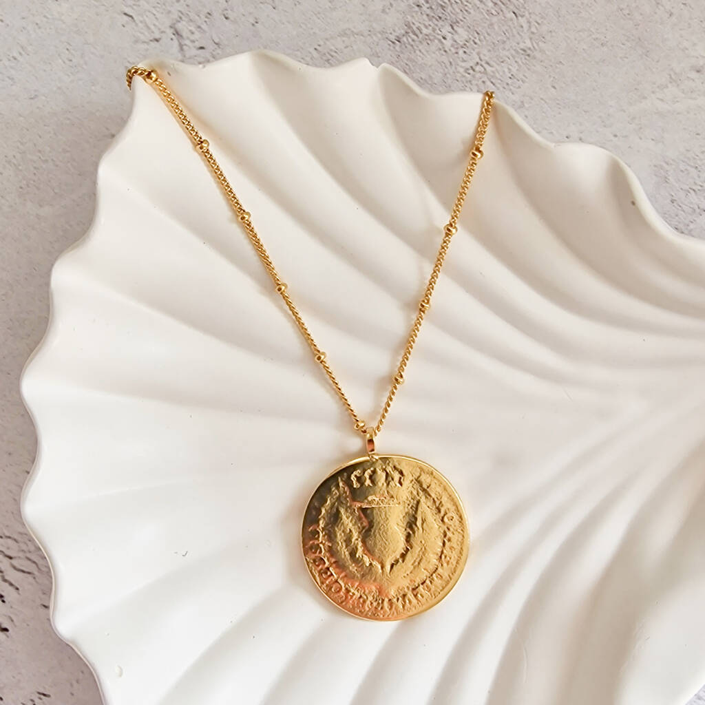 Scottish Bawbee Coin Necklace, 1 of 8