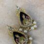 Statement Queen Indian Earrings, thumbnail 1 of 5