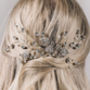 Silver Floral Swarovski Crystal Hair Vine Stella, thumbnail 10 of 12