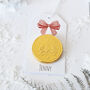 Christmas Bow Personalised Chocolate Gift Tag, thumbnail 2 of 2