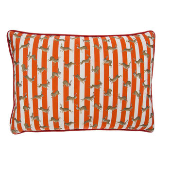 Rabbit Stripe Cushion, 2 of 3