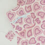 Premium Quality Valentine's Hearts Gift Wrapping Paper, thumbnail 4 of 4