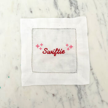 Four Taylor Swift Inspired Cocktail Napkins, 3 of 6