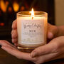Mum Christmas Gift Personalised Scented Candle, thumbnail 1 of 8