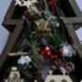 Wooden Christmas Light Up Ornament Tree And Star Set, thumbnail 11 of 12
