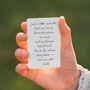 Personalised Mum Photo And Message Metal Wallet Card, thumbnail 2 of 2