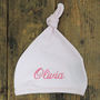 Personalised Embroidered Baby Hat, thumbnail 3 of 6