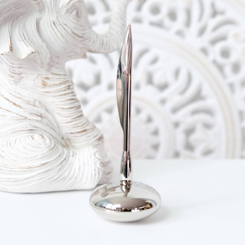 Desk Decor Pen Letter Opener With Holder By 1st Birthday Gifts