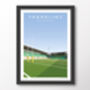 Franklin's Gardens Northampton Saints Rugby Poster, thumbnail 8 of 8