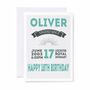 Personalised Special Date 18th Birthday Card, thumbnail 6 of 6