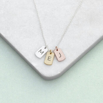 Personalised My Family Mini Tags Necklace, 4 of 7