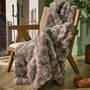 Mink Luxe Faux Fur Throw, thumbnail 1 of 4