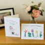 Personalised Greetings Card With Child's Drawing, thumbnail 7 of 7