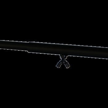 Table Hanging Rack Rail Pole Black Steel Clamp W211.5cm, 7 of 7