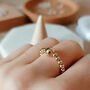 14k Gold Filled Stretch Bead Ring, thumbnail 1 of 9