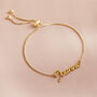 Personalised Name Adjustable Tennis Bracelet, thumbnail 2 of 7