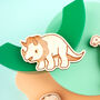 Dinosaur Self Adhesive Wall Hooks, thumbnail 4 of 5