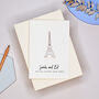 Statue Of Liberty Personalised Engagement Card, thumbnail 6 of 8