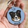 Border Collie Keychain, thumbnail 2 of 6