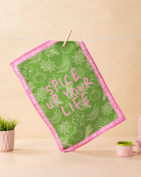 Spice Up Your Life Tea Towel, 2 of 3