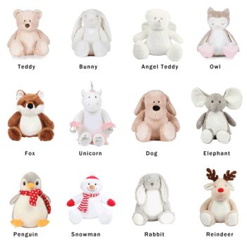 Personalised Cuddly Toy With Star Sign, 2 of 7